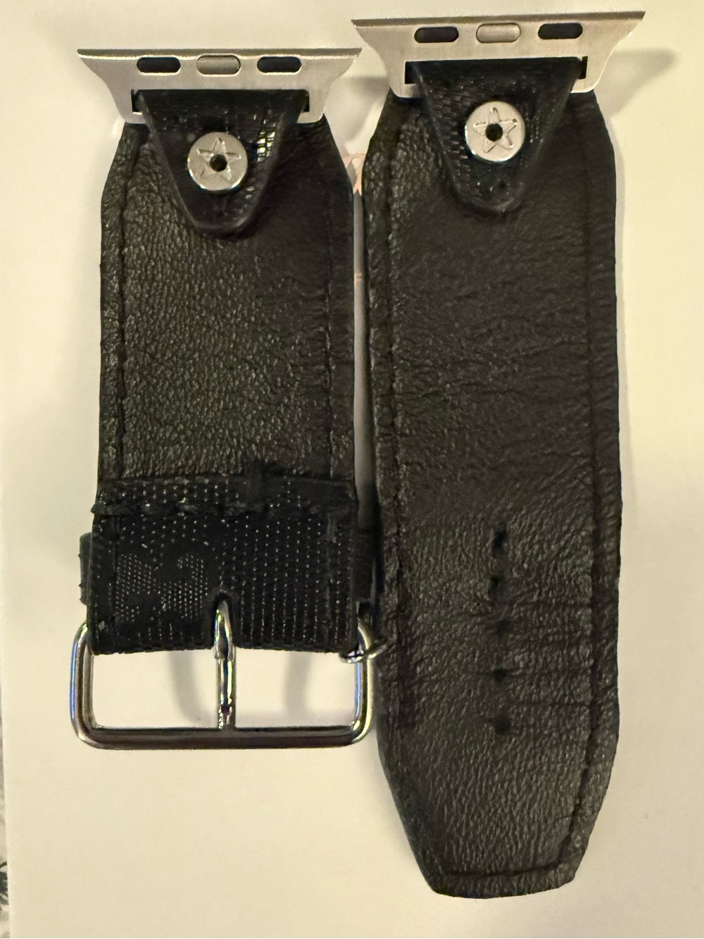 Spark*l bands Size 2 Black GG Imprime Apple watchband - Picture 2 of 2